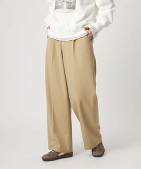 green label relaxing/【WEB限定】＜at ease＞オルマイ ワイド パンツ ウォッシャブル ストレッチ UVカット/イージーパンツ