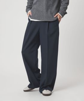 green label relaxing/【WEB限定】＜at ease＞オルマイ ワイド パンツ ウォッシャブル ストレッチ UVカット/イージーパンツ