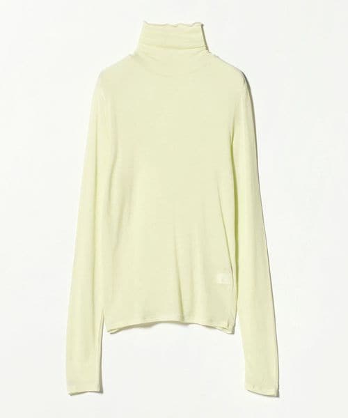 green label relaxing/レディ シアー タートルネック カットソー/Tシャツ / カットソー