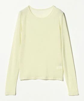 green label relaxing/レディ シアー クルーネック カットソー/Tシャツ / カットソー