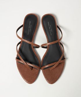 green label relaxing/ライン フラット サンダル/サンダル