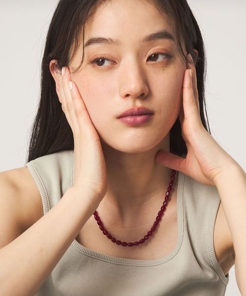 green label relaxing/カラー ネックレス/ネックレス