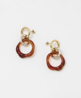 green label relaxing/3リング ピアス/ピアス（両耳用）