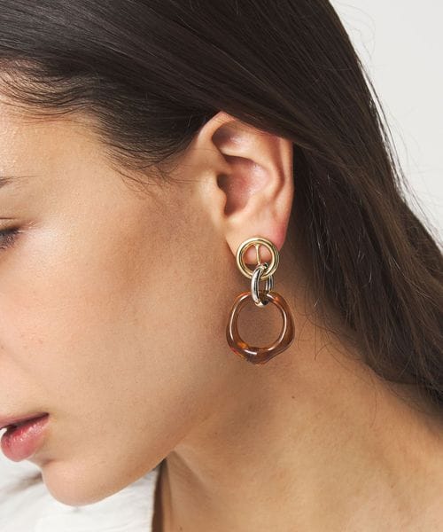 green label relaxing/3リング イヤリング/イヤリング