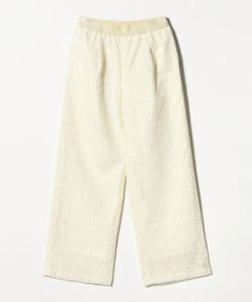 green label relaxing/シアー レース パンツ/イージーパンツ