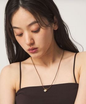 green label relaxing/コード＆チャーム ミックス ネックレス/ネックレス