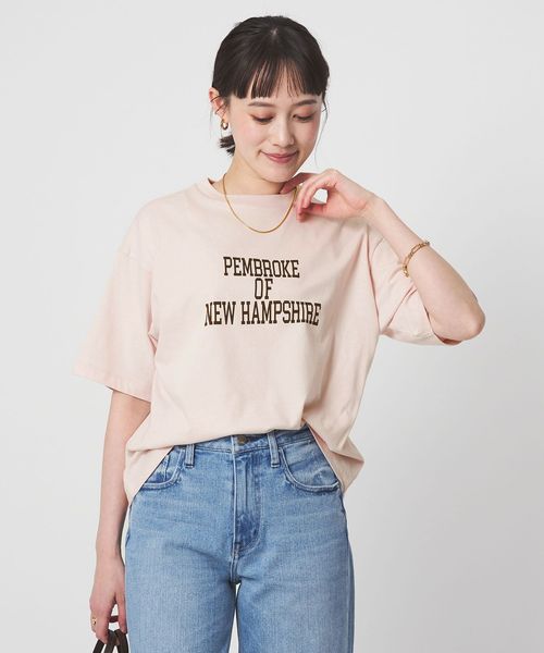 CHAMPION/【別注】＜Champion＞プリント Tシャツ/Tシャツ / カットソー