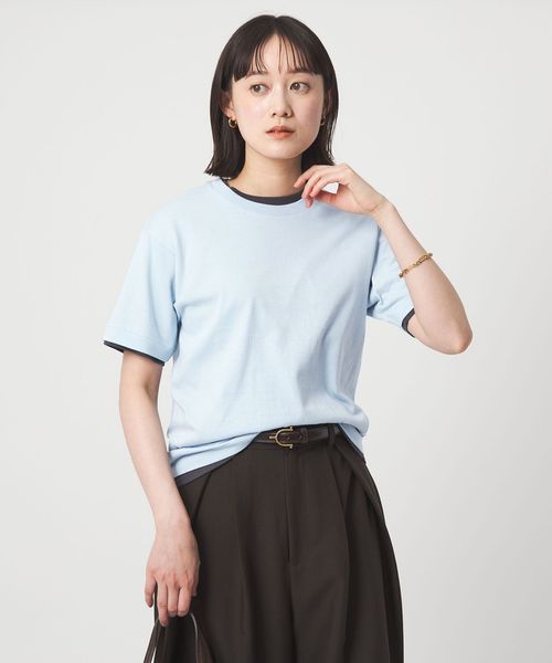 green label relaxing/【別注】＜Hanes＞レイヤード 2セット Tシャツ/Tシャツ / カットソー