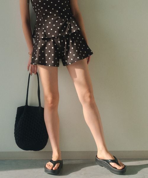 green label relaxing/サーフショーツ ドット柄 スイムウェア / 水着/水着