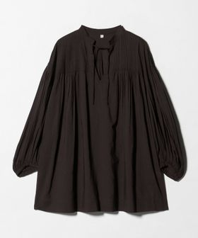 green label relaxing/ボリュームスリーブ ピンタック ブラウス/シャツ / ブラウス