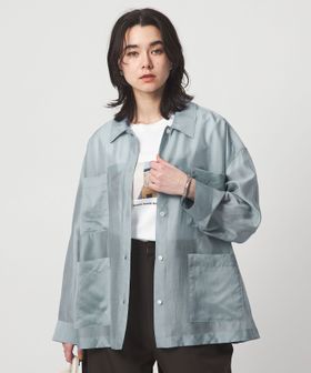 green label relaxing/シアー 4ポケット ビッグ シャツ/シャツ / ブラウス