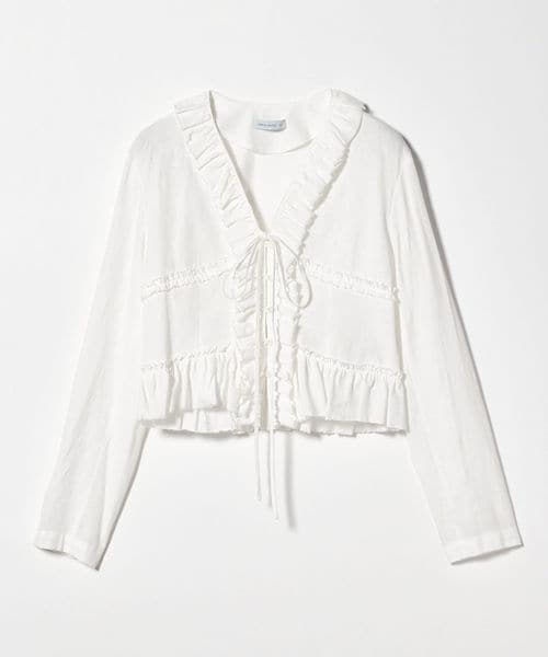 green label relaxing/ ＜LOW CLASSIC Lc＞ラッフル ブラウス/シャツ / ブラウス