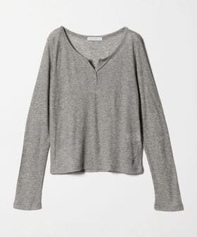 green label relaxing/ ＜LOW CLASSIC Lc＞ヘンリーネック ロングスリーブ カットソー/Tシャツ / カットソー