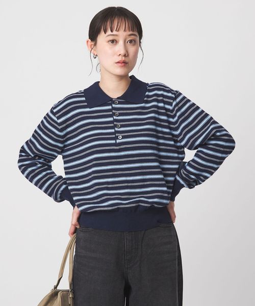 LOW CLASSIC Lc/ ＜LOW CLASSIC Lc＞ボーダー ニット/ニット / セーター