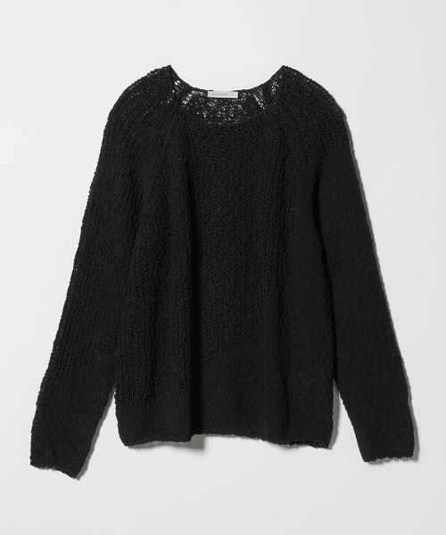 green label relaxing/ ＜LOW CLASSIC Lc＞ウェーブ ニット プルオーバー/ニット / セーター