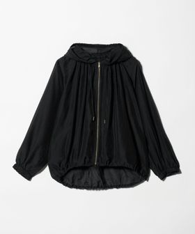 green label relaxing/シアー ギャザー フード ブルゾン/その他コート / ブルゾン