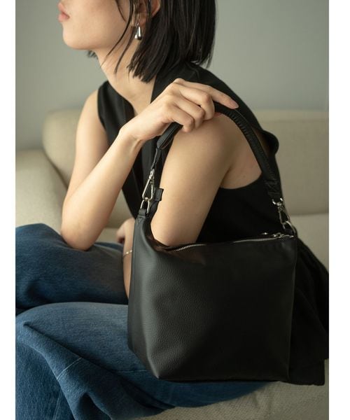 green label relaxing/＜PARTE＞2WAY フナガタ バッグ M / ショルダーバッグ はっ水/ショルダーバッグ