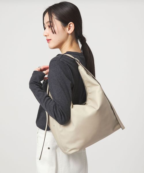 green label relaxing/【WEB限定】＜PARTE＞ダブルバックル 2WAYショルダーバッグ  はっ水/ショルダーバッグ