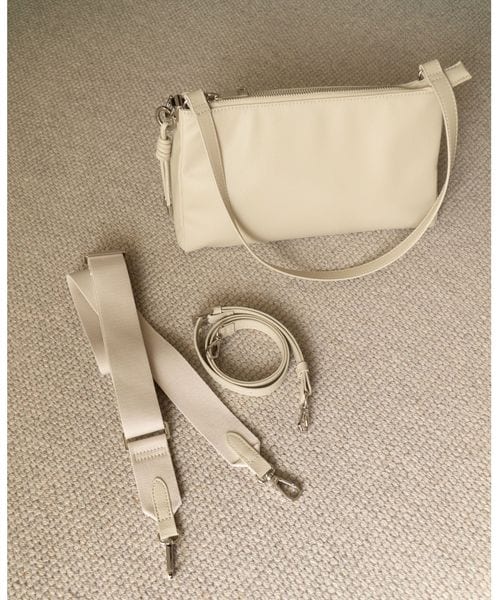 green label relaxing/＜PARTE＞2WAY スクエア ショルダーバッグ はっ水/ショルダーバッグ