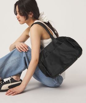 green label relaxing/【WEB限定】2WAY Wジップ ボストン バッグ はっ水/ボストンバッグ