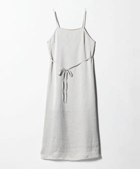green label relaxing/ライトサテン キャミソール ワンピース/キャミソールワンピース