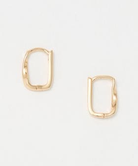 ANNA SOTTILOTTA/＜ANNA SOTTILOTTA＞ヒネリ スクエア フープピアス/その他アクセサリー