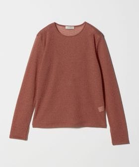 green label relaxing/シャーリング シアー ロングスリーブ プルオーバー カットソー/Tシャツ / カットソー