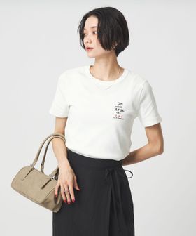 PETIT BATEAU/【別注】＜PETIT BATEAU＞ショートスリーブ プリント Tシャツ/Tシャツ / カットソー