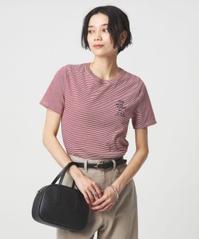 PETIT BATEAU/【別注】＜PETIT BATEAU＞ショートスリーブ プリント Tシャツ/Tシャツ / カットソー