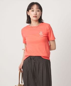 PETIT BATEAU/【別注】＜PETIT BATEAU＞ショートスリーブ プリント Tシャツ/Tシャツ / カットソー