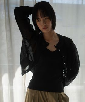 green label relaxing/Vネックキャミソール/タンクトップ / キャミソール