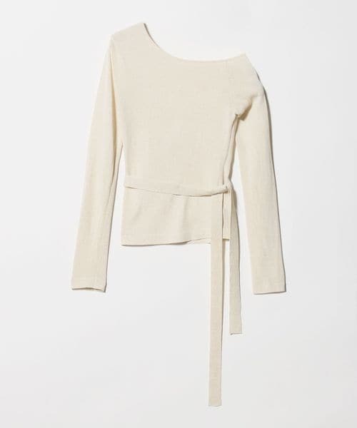 green label relaxing/＜BLOSSOM＞ワンショルダー ニット/ニット / セーター