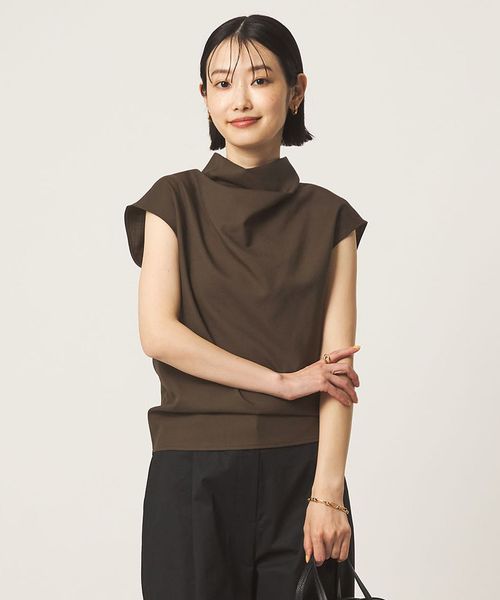 green label relaxing/＜BLOSSOM＞カウル ノースリーブ ブラウス/シャツ / ブラウス