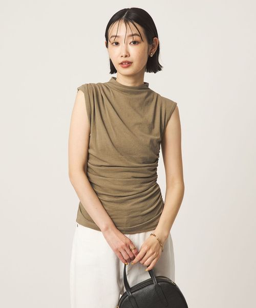 green label relaxing/＜BLOSSOM＞シャーリング カットソー/Tシャツ / カットソー