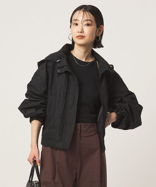 green label relaxing/＜BLOSSOM＞フード ジップアップ ブルゾン/その他コート / ブルゾン