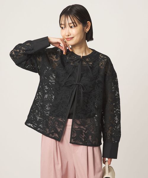 green label relaxing/レース ハオリ ブラウス/シャツ / ブラウス