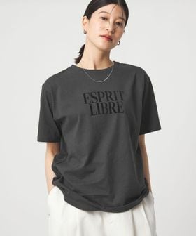 green label relaxing/【WEB限定】＜at ease＞フロッキープリント カットソー/Tシャツ / カットソー