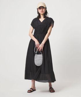 green label relaxing/ティアード ギャザー ワンピース/ワンピース