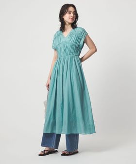 green label relaxing/ティアード ギャザー ワンピース/ワンピース