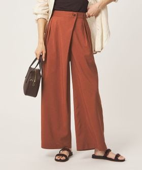 green label relaxing/ラップ ワイド パンツ/その他パンツ