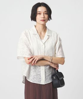 green label relaxing/ジャガード シャツ/シャツ / ブラウス