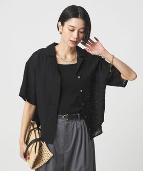 green label relaxing/ジャガード シャツ/シャツ / ブラウス