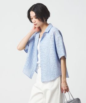 green label relaxing/ジャガード シャツ/シャツ / ブラウス