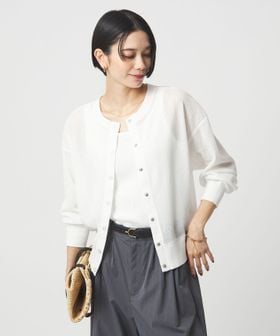 green label relaxing/シアー サーマル 2WAY カーディガン/カーディガン / ボレロ