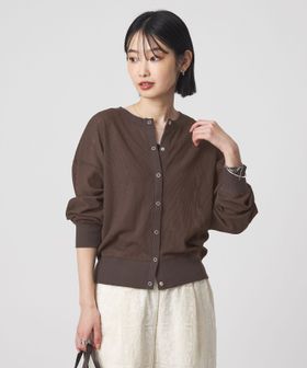 green label relaxing/シアー サーマル 2WAY カーディガン/カーディガン / ボレロ