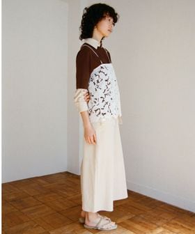 green label relaxing/＜SEASONAL COLLECTION＞2WAY レース キャミソール/シャツ / ブラウス