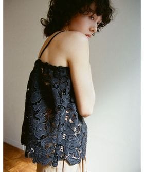 green label relaxing/＜SEASONAL COLLECTION＞2WAY レース キャミソール/シャツ / ブラウス