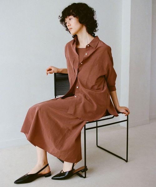 green label relaxing/＜SEASONAL COLLECTION＞シルキーフェード シャツ/シャツ / ブラウス