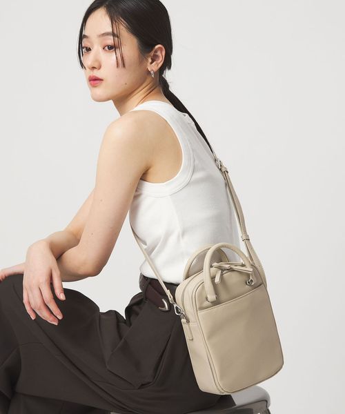 green label relaxing/＜PARTE＞2WAY マルチポーチ型 ショルダーバッグ/ショルダーバッグ