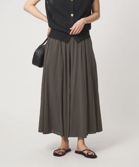 green label relaxing/ボイル パネル フレア スカート/ミモレ / ロング